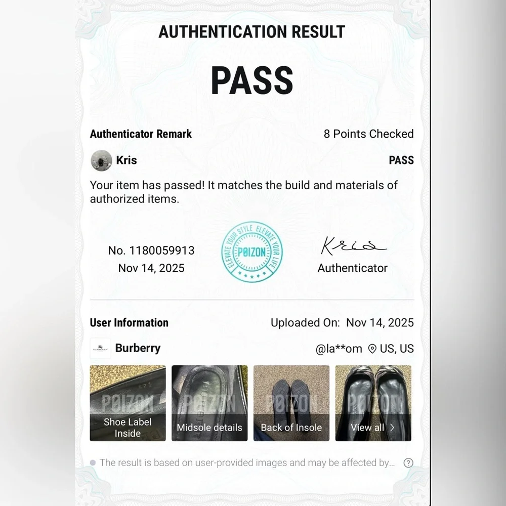 Burberry Black Plaid Knot-Front Ballet Flats - Picture 10 of 15